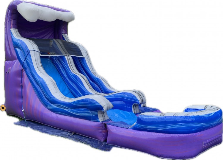 15' Purple Crush Water Slide