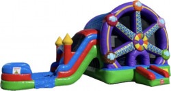 Ferris Wheel Bounce House W/Slide