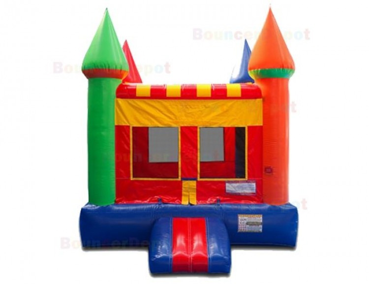 Classic Rainbow Bounce House